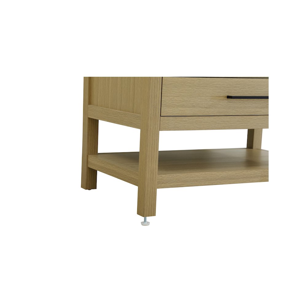 30 inch Single Bathroom Vanity in Honey Brown