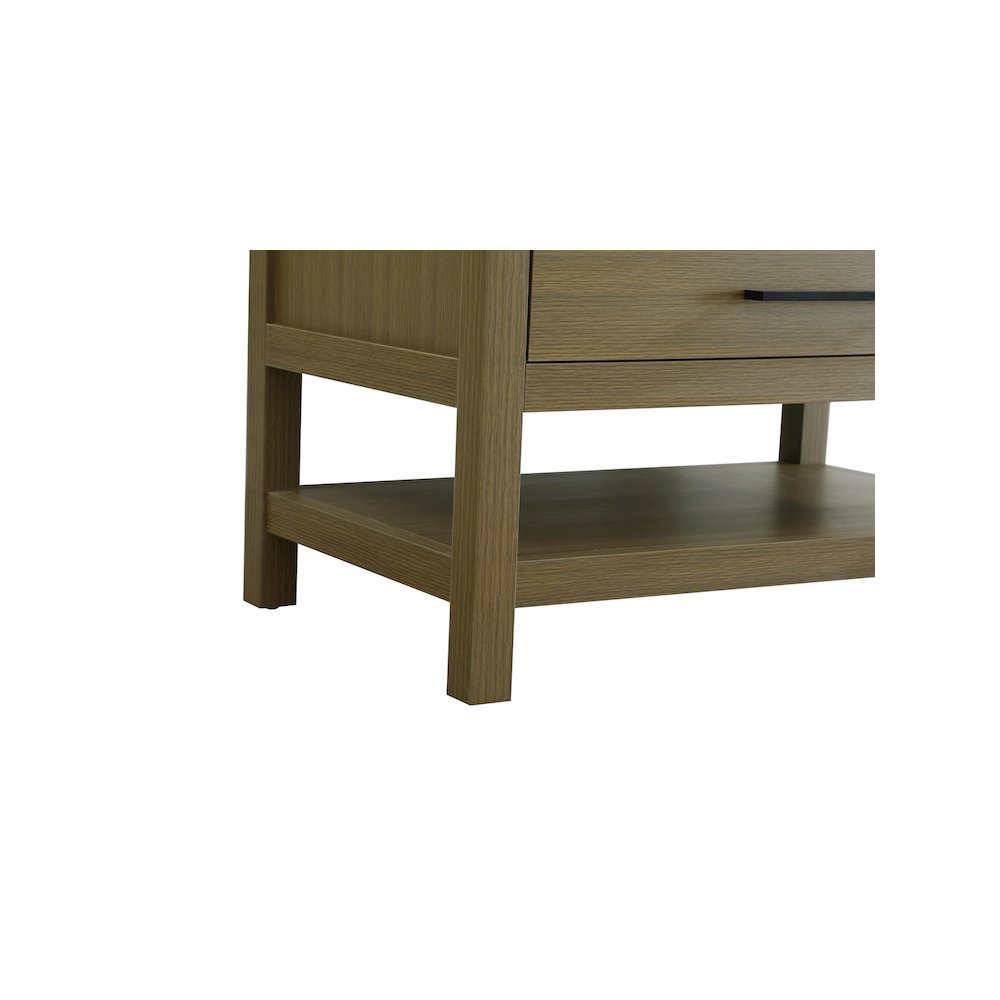 36 inch Single Bathroom Vanity in Chestnut Brown