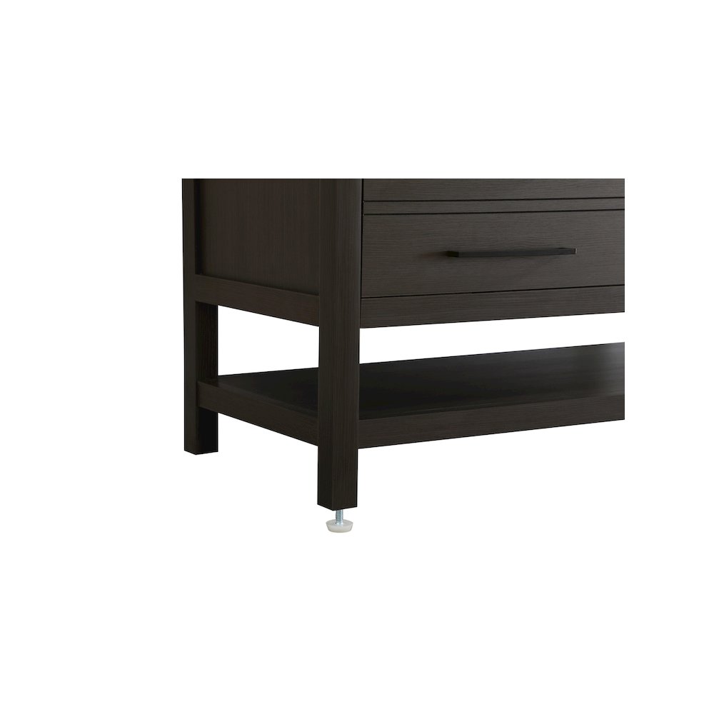 42 inch Single Bathroom Vanity in Mocha Brown