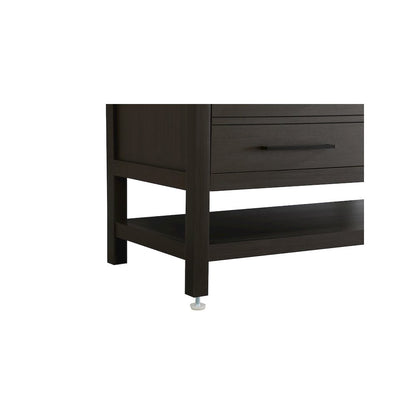 42 inch Single Bathroom Vanity in Mocha Brown
