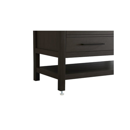 48 inch Single Bathroom Vanity in Mocha Brown