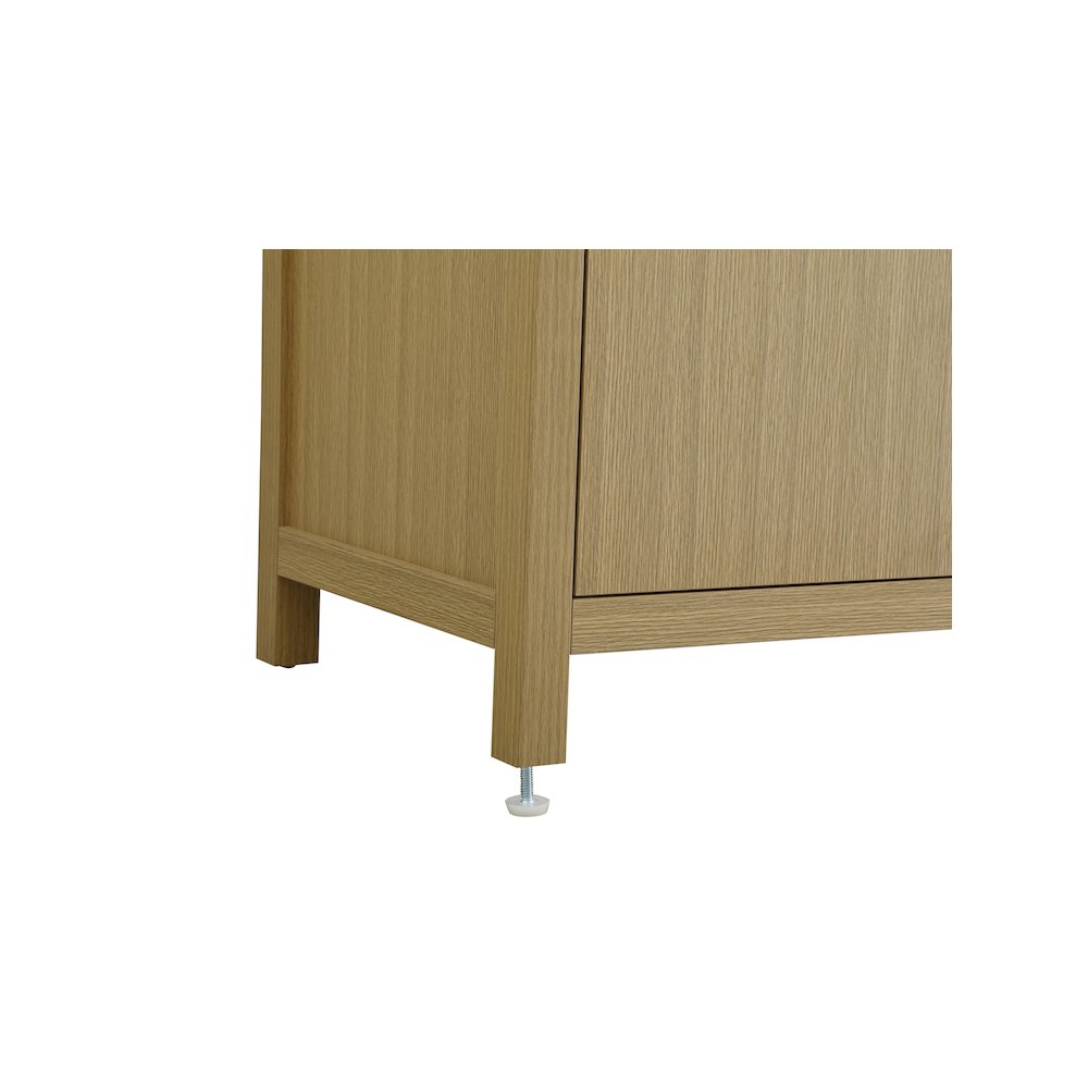 30 inch Single Bathroom Vanity In Honey Brown with backsplash