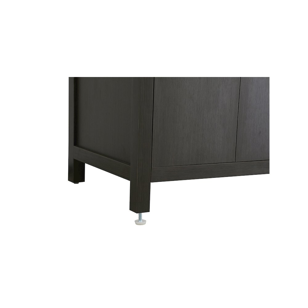 30 inch Single Bathroom Vanity In Mocha Brown with backsplash
