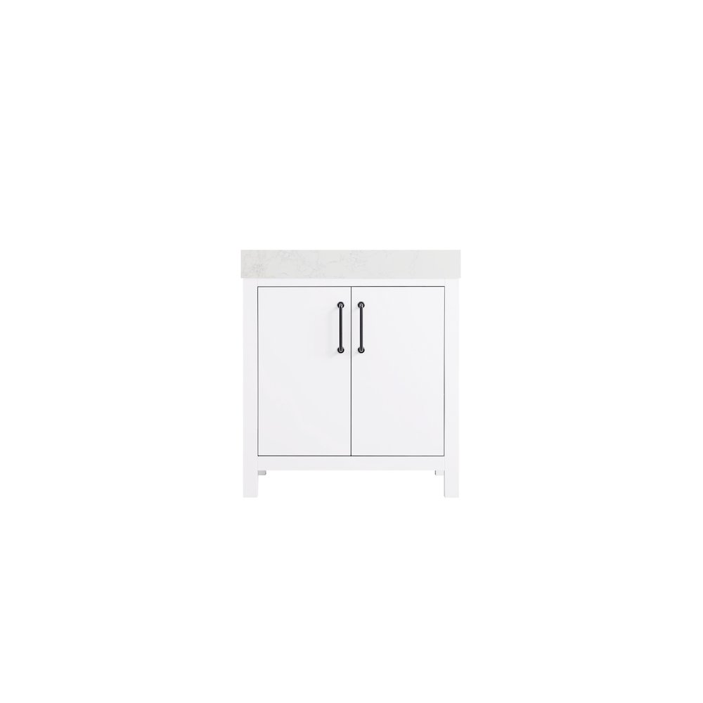 30 inch Single Bathroom Vanity In White