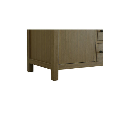 32 inch Single Bathroom Vanity In Chestnut Brown