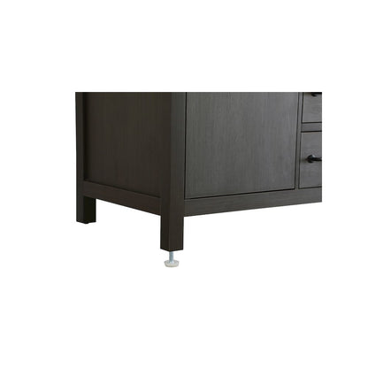 32 inch Single Bathroom Vanity In Mocha Brown