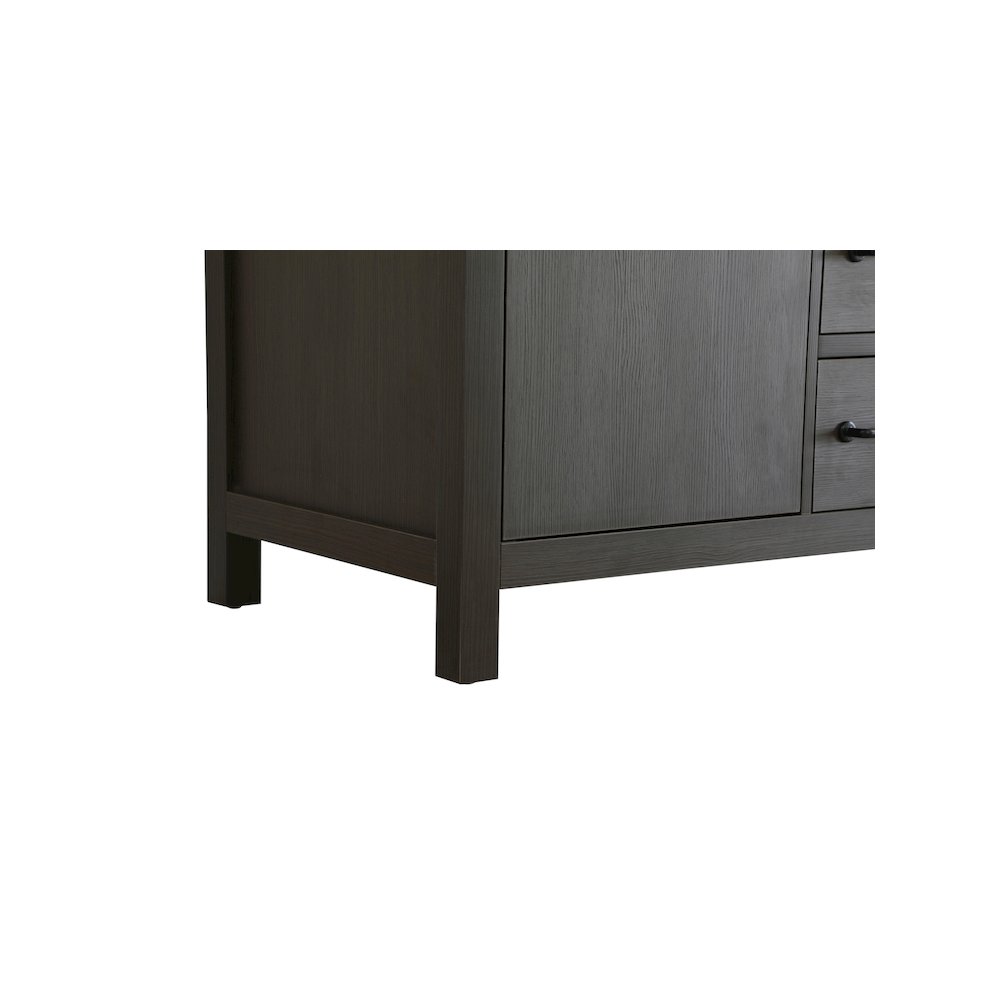 32 inch Single Bathroom Vanity In Mocha Brown