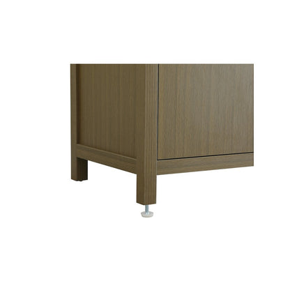 36 inch Single Bathroom Vanity In Chestnut Brown