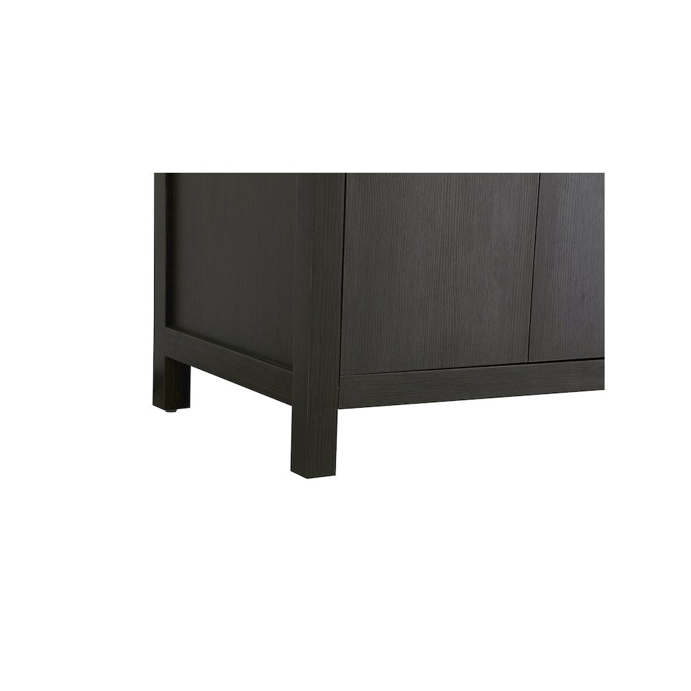 36 inch Single Bathroom Vanity In Mocha Brown