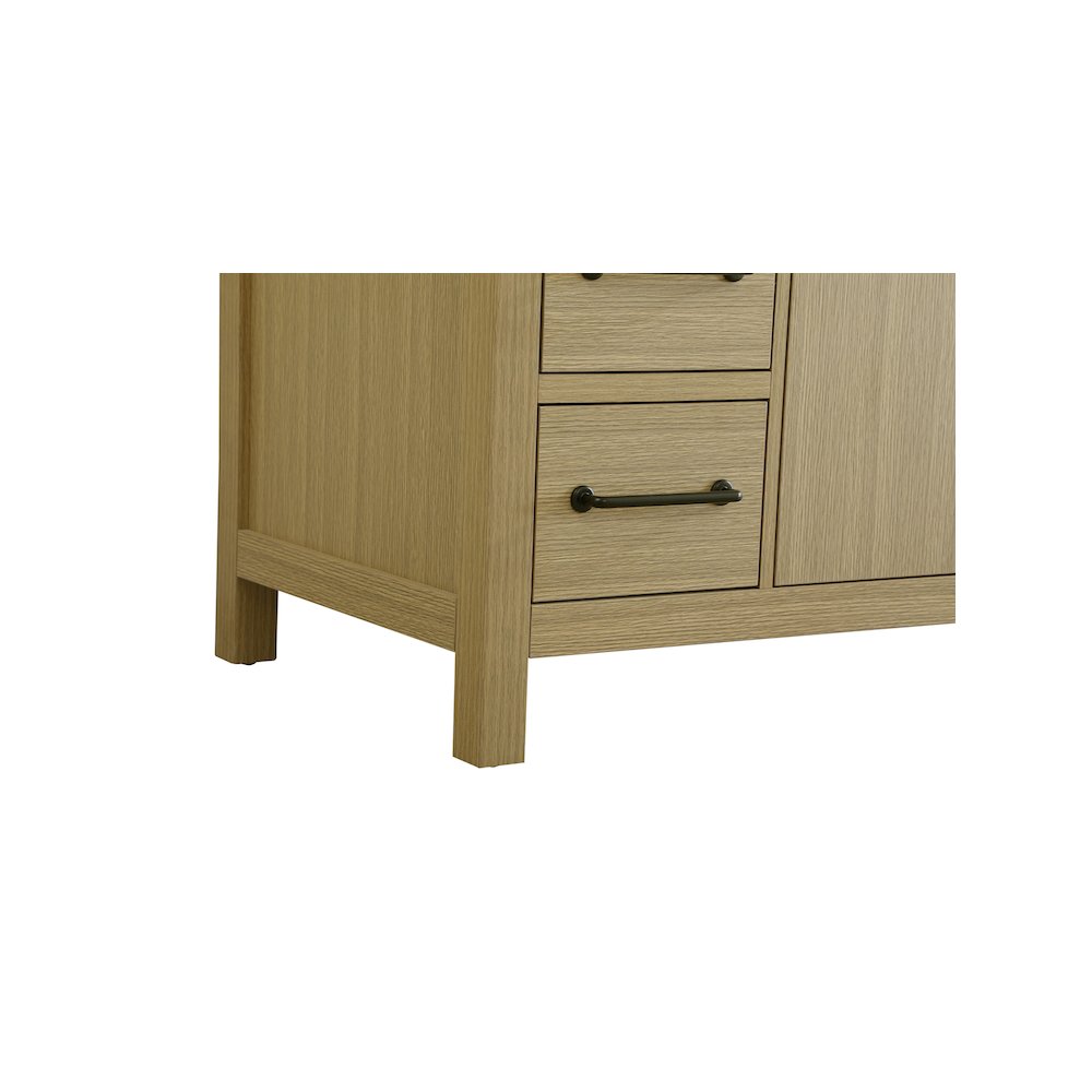 42 inch Single Bathroom Vanity In Honey Brown