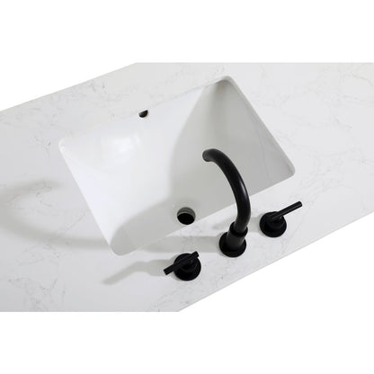 30 Inch Single Bathroom Vanity In Honey Brown
