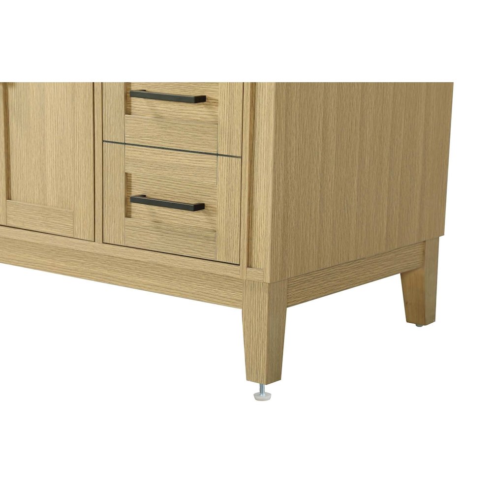 36 inch Single Bathroom Vanity in Honey Brown