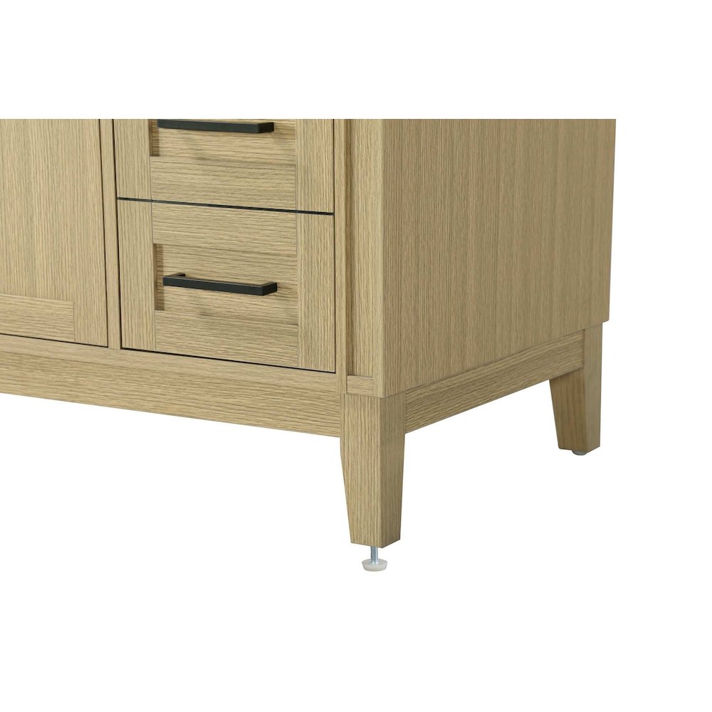 42 inch Single Bathroom Vanity in Honey Brown