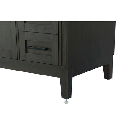 42 inch Single Bathroom Vanity in Mocha Brown