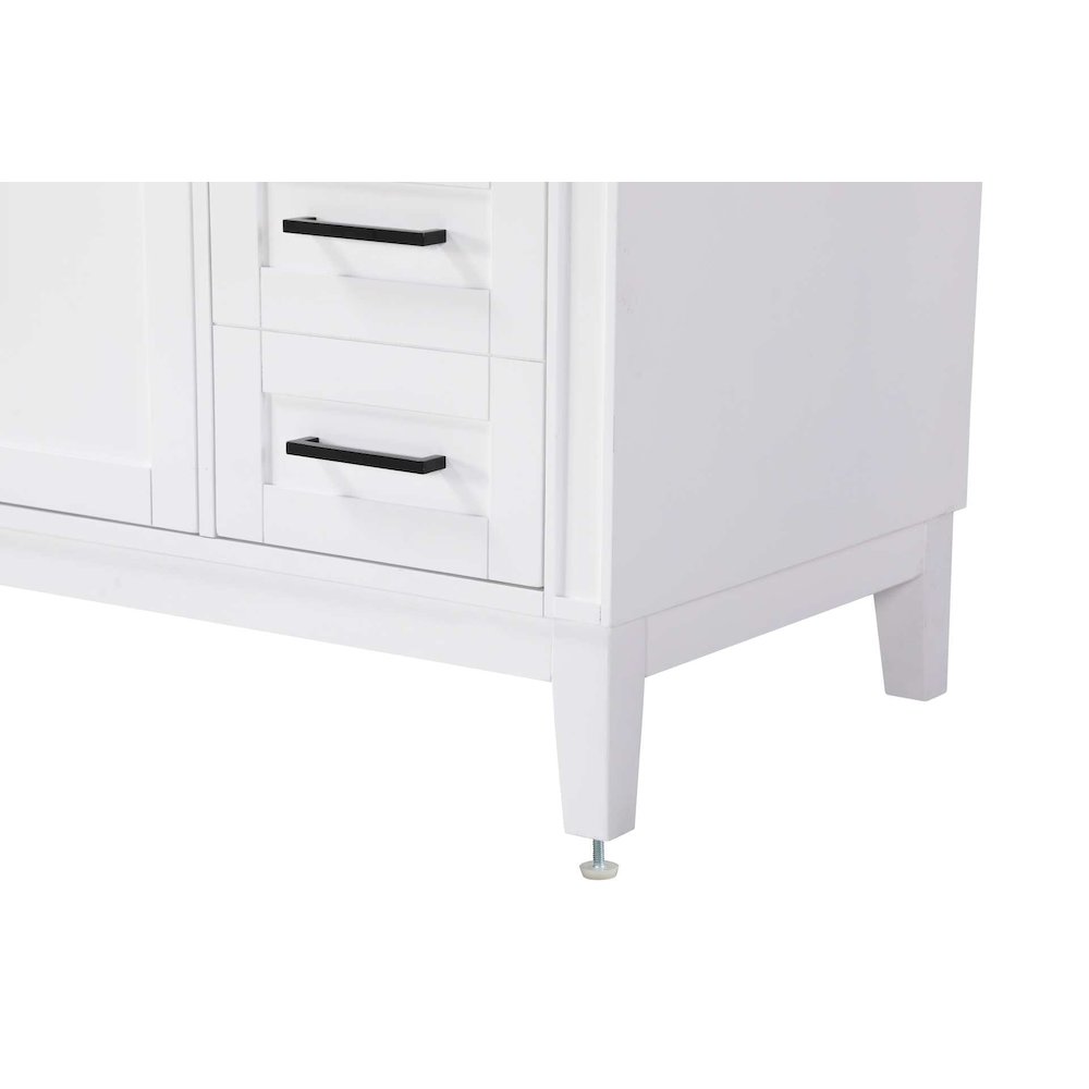 54 inch Single Bathroom Vanity in White