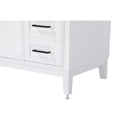 54 inch Single Bathroom Vanity in White