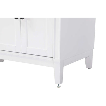 60 inch Double Bathroom Vanity in White