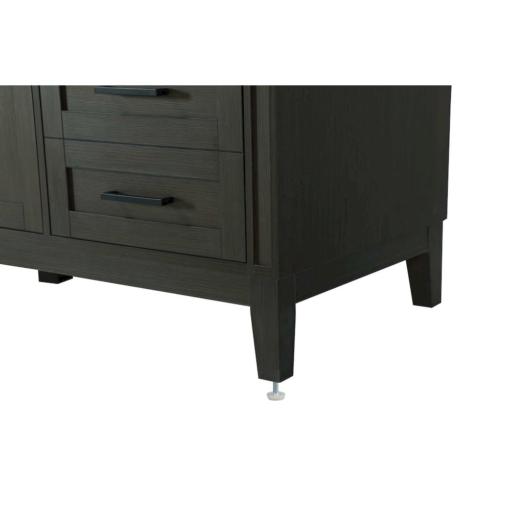 60 inch Single Bathroom Vanity in Mocha Brown