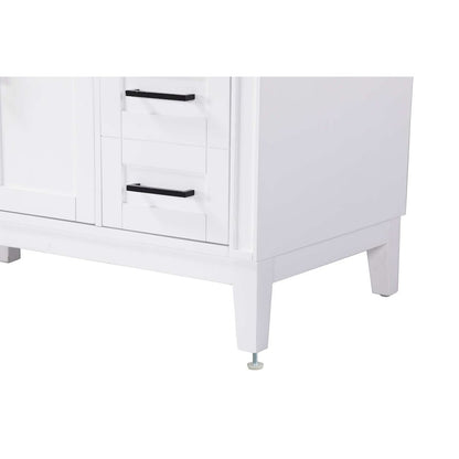 84 inch Double Bathroom Vanity in White