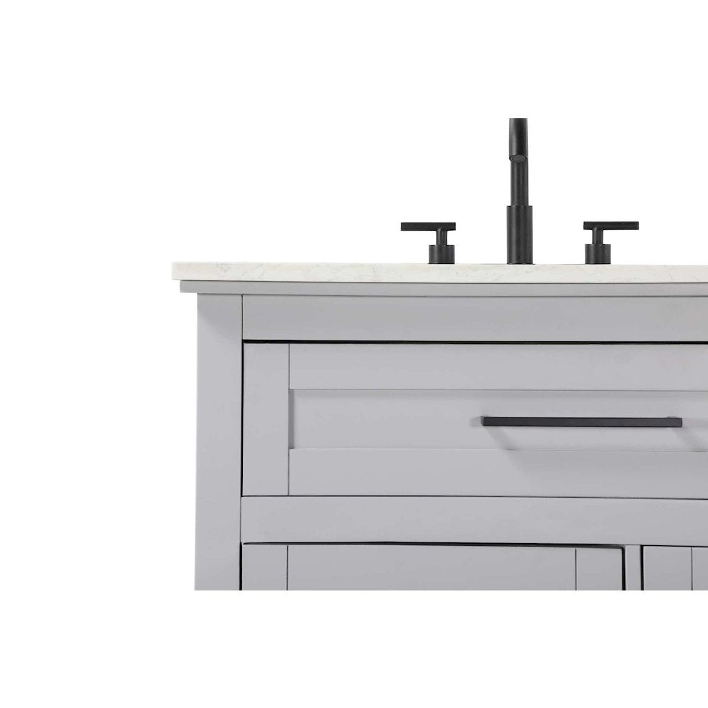 32 inch Single Bathroom Vanity in Grey