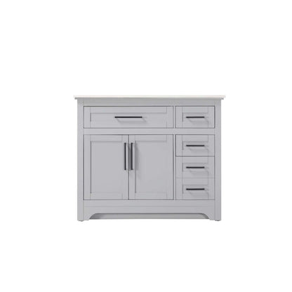 42 inch Single Bathroom Vanity in Grey