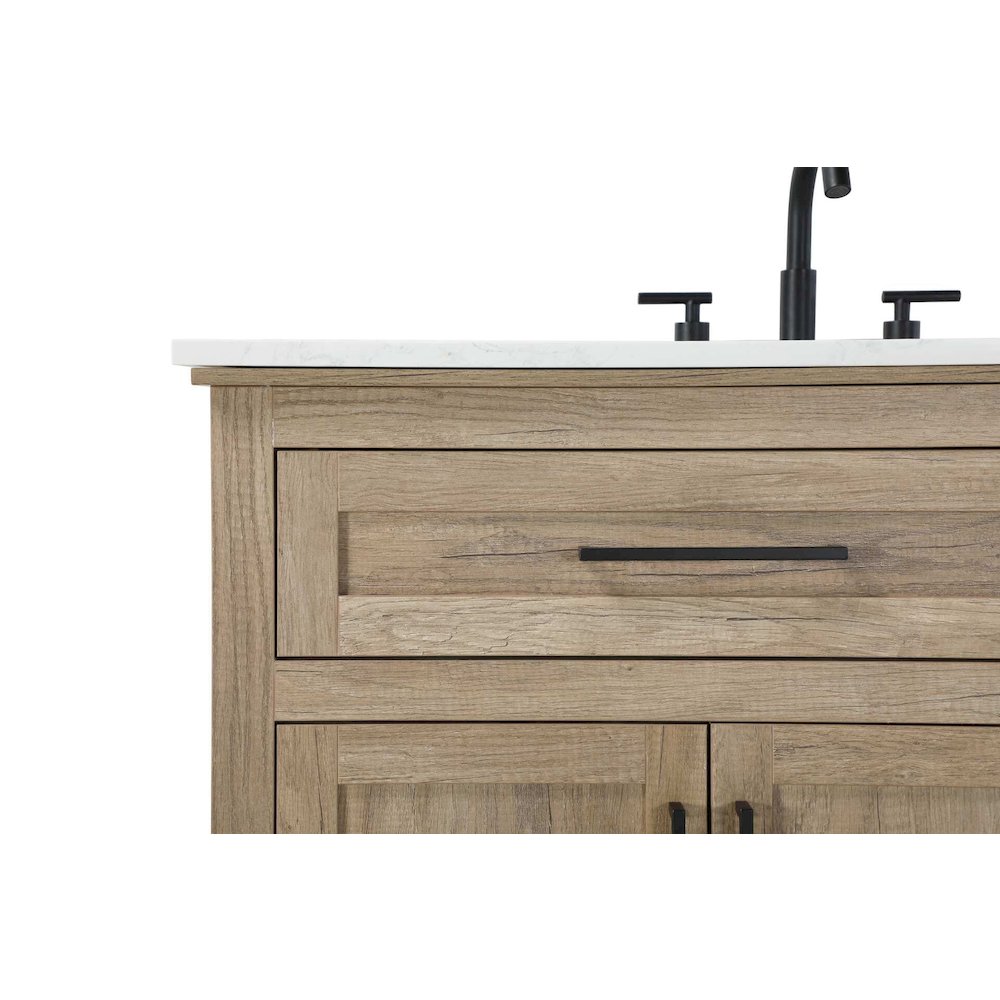 42 inch Single Bathroom Vanity in Natural oak