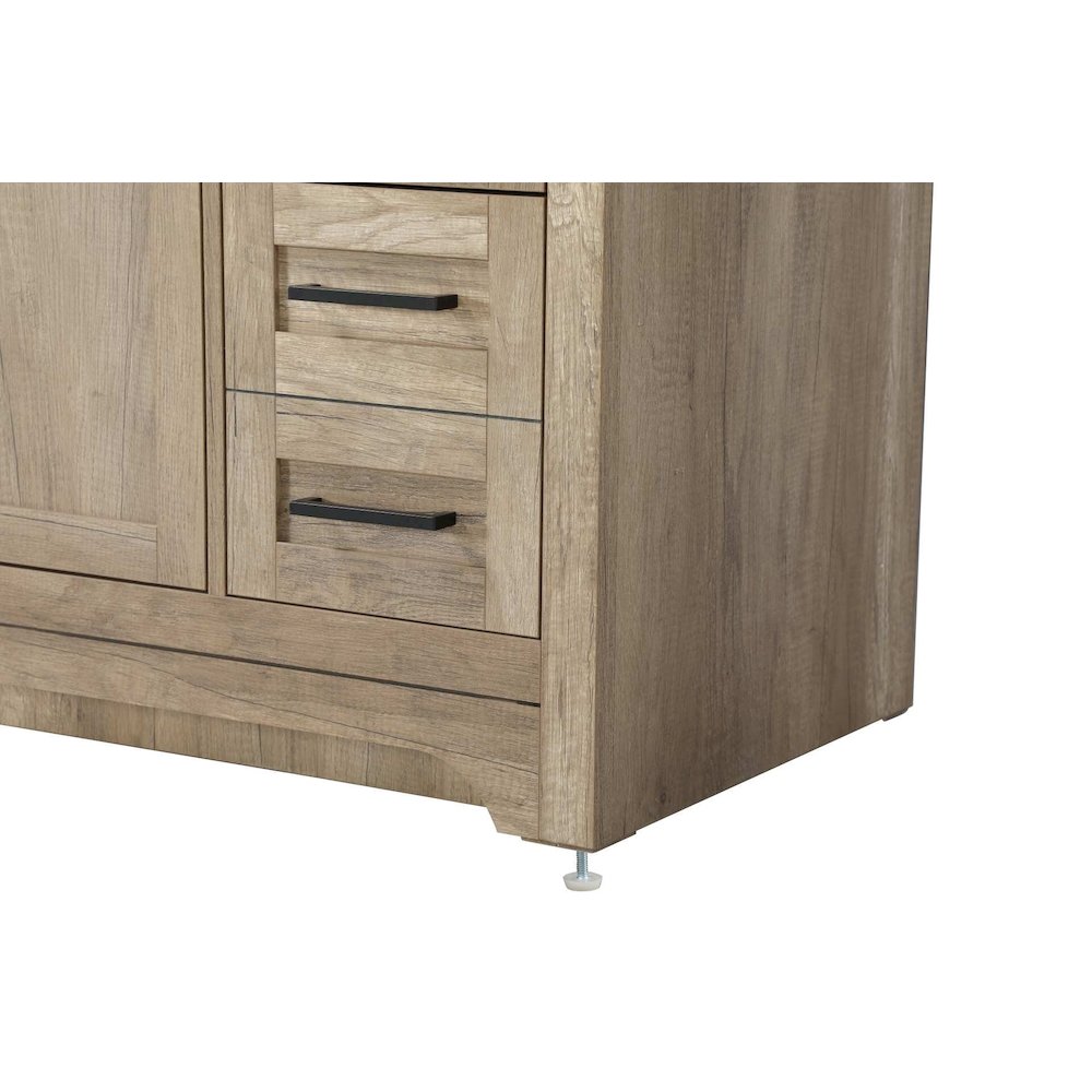 42 inch Single Bathroom Vanity in Natural oak