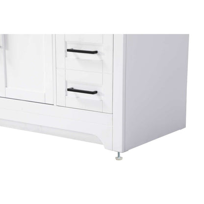 42 inch Single Bathroom Vanity in White