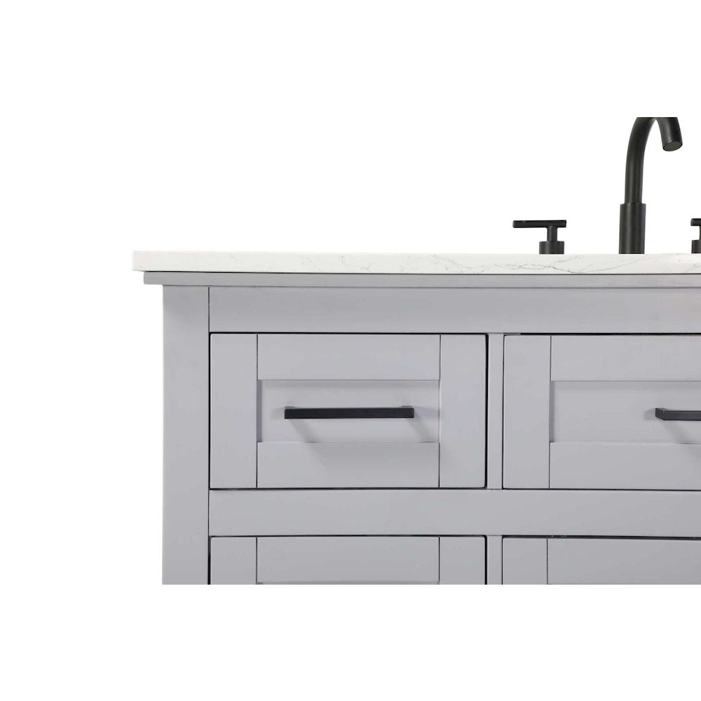 48 inch Single Bathroom Vanity in Grey