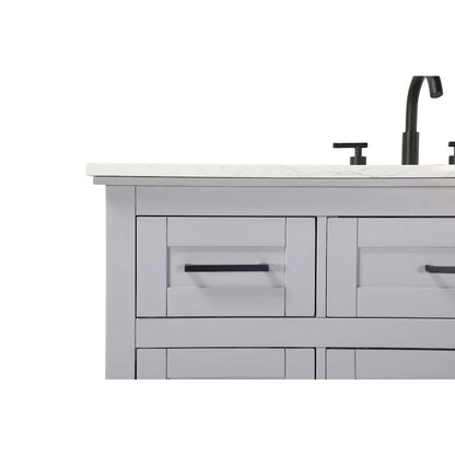 48 inch Single Bathroom Vanity in Grey
