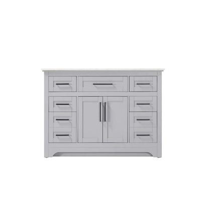 48 inch Single Bathroom Vanity in Grey