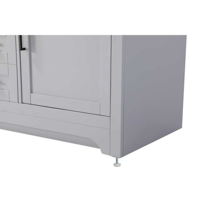 54 inch Double Bathroom Vanity in Grey