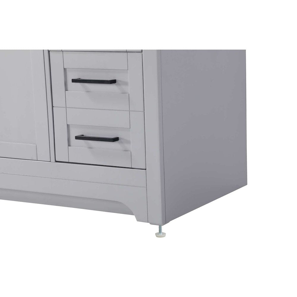54 inch Single Bathroom Vanity in Grey