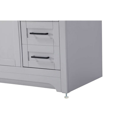54 inch Single Bathroom Vanity in Grey