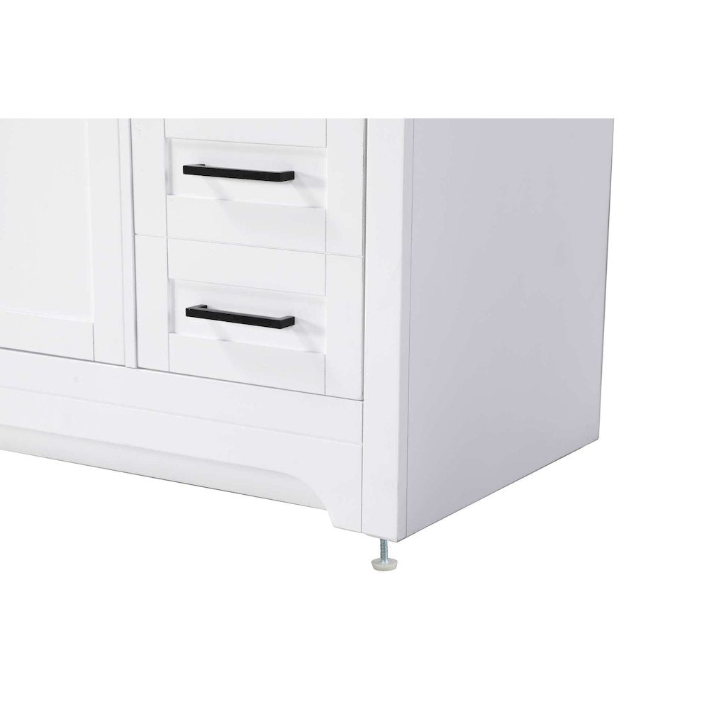 54 inch Single Bathroom Vanity in White