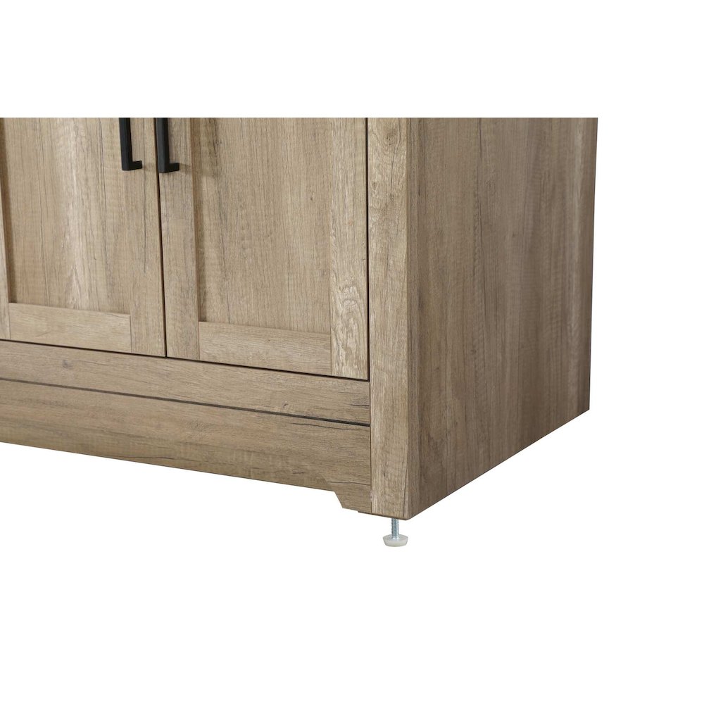 60 inch Double Bathroom Vanity in Natural oak