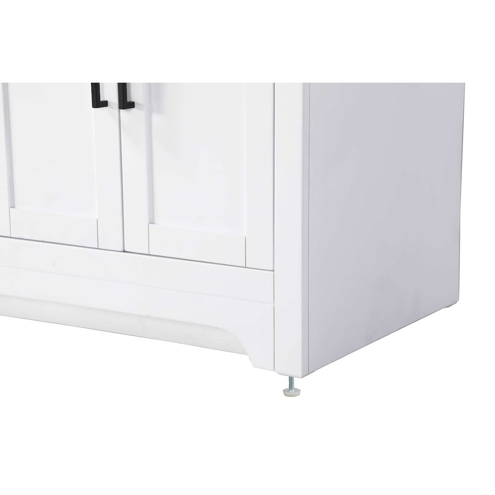 60 inch Double Bathroom Vanity in White