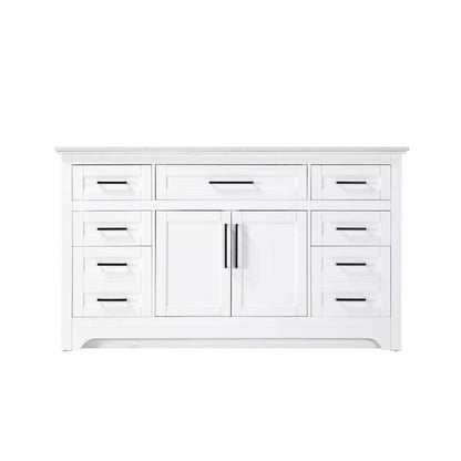 60 inch Single Bathroom Vanity in White
