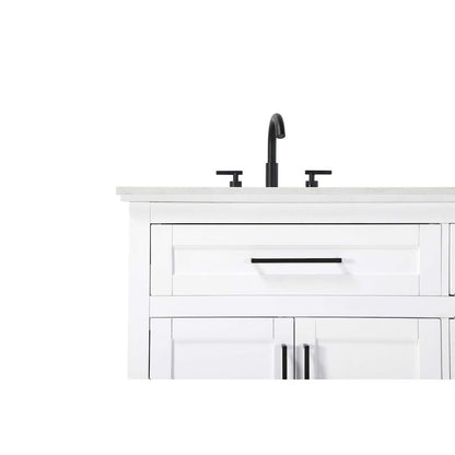 72 inch Double Bathroom Vanity in White