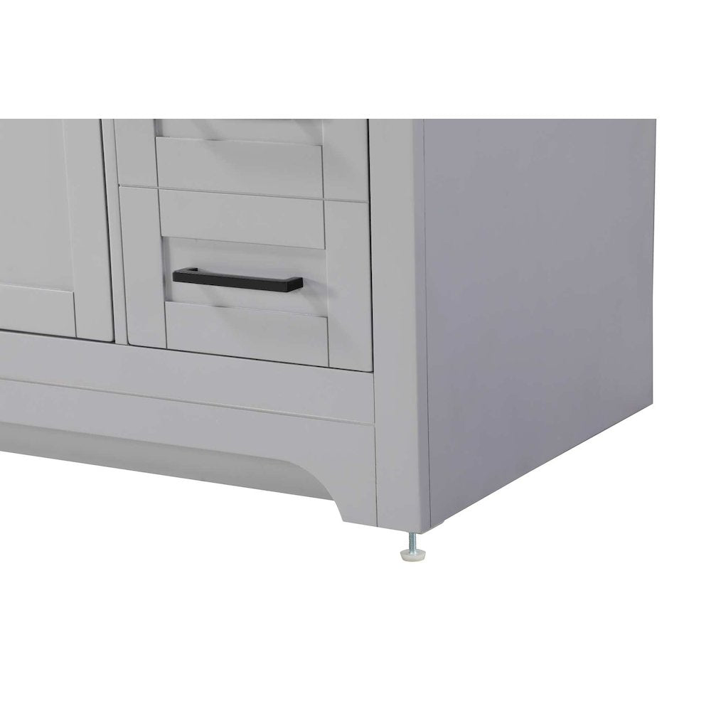 84 inch Double Bathroom Vanity in Grey
