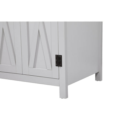 24 inch Single bathroom vanity in grey