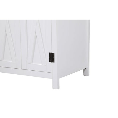 24 inch Single bathroom vanity in white