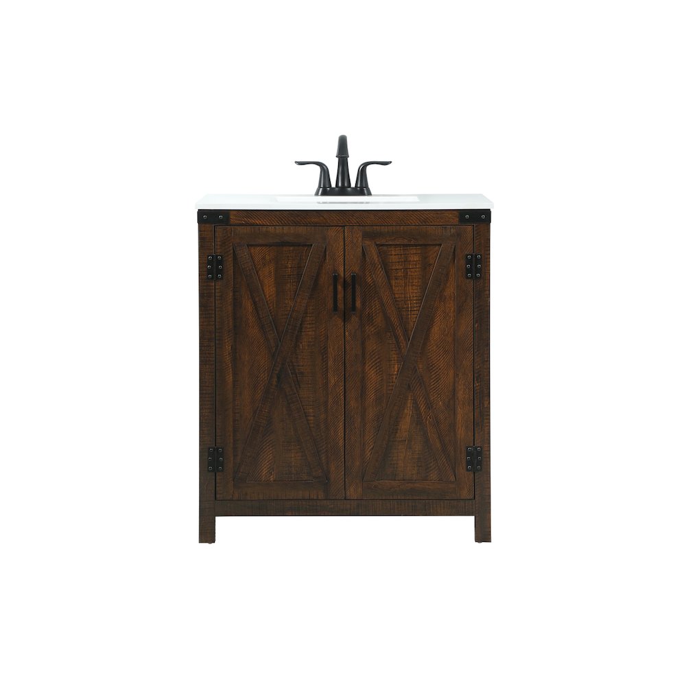 30 inch Single bathroom vanity in expresso