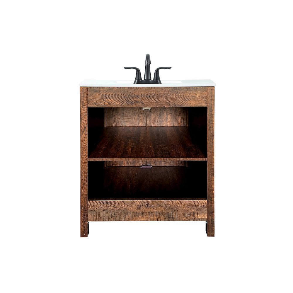 30 inch Single bathroom vanity in expresso