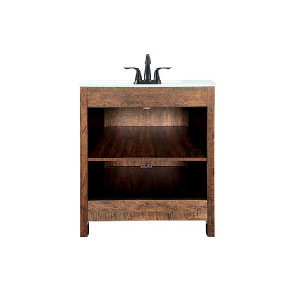 30 inch Single bathroom vanity in expresso