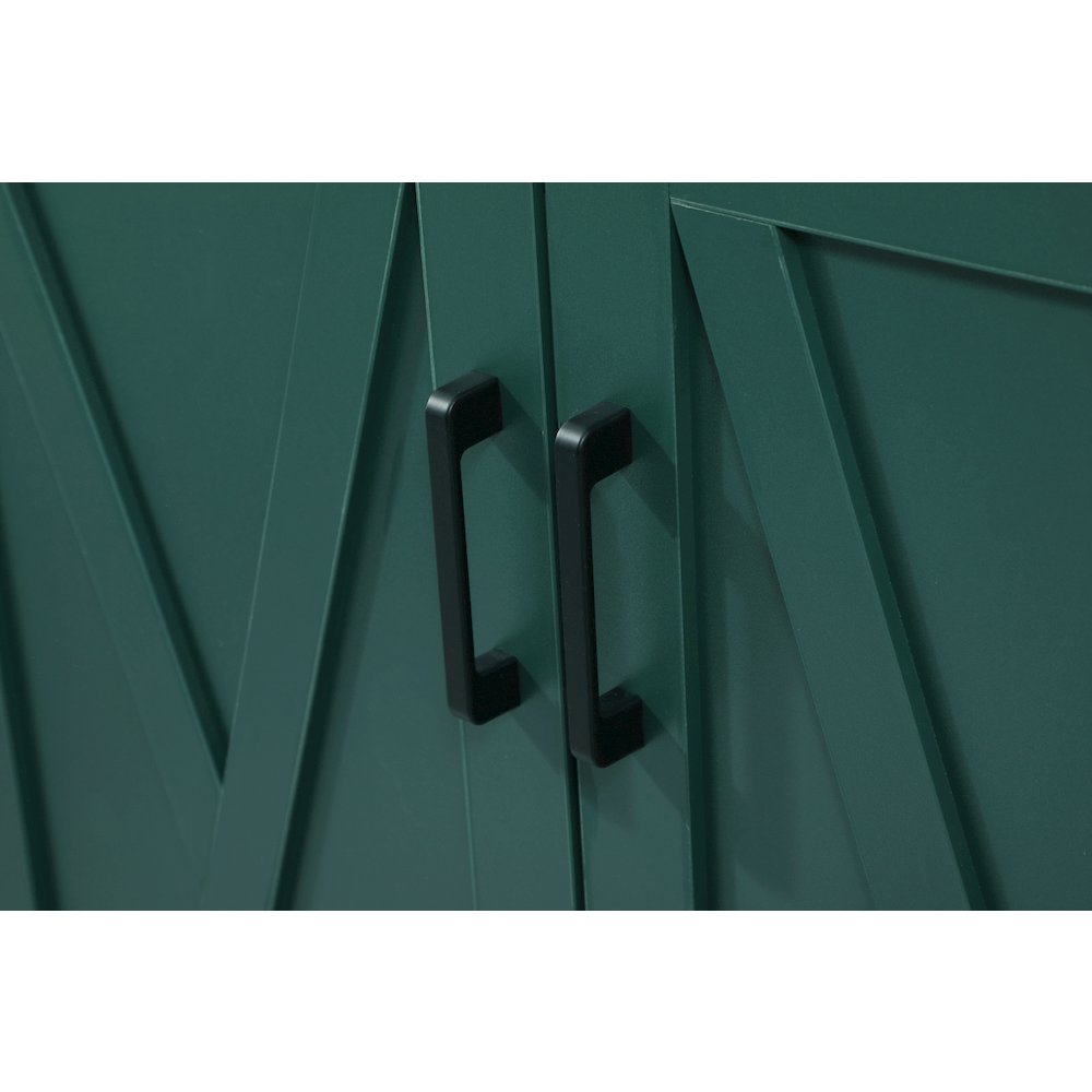 30 inch Single bathroom vanity in green