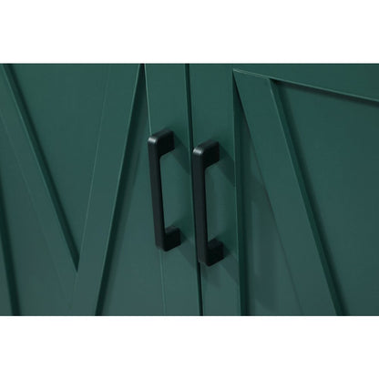 30 inch Single bathroom vanity in green