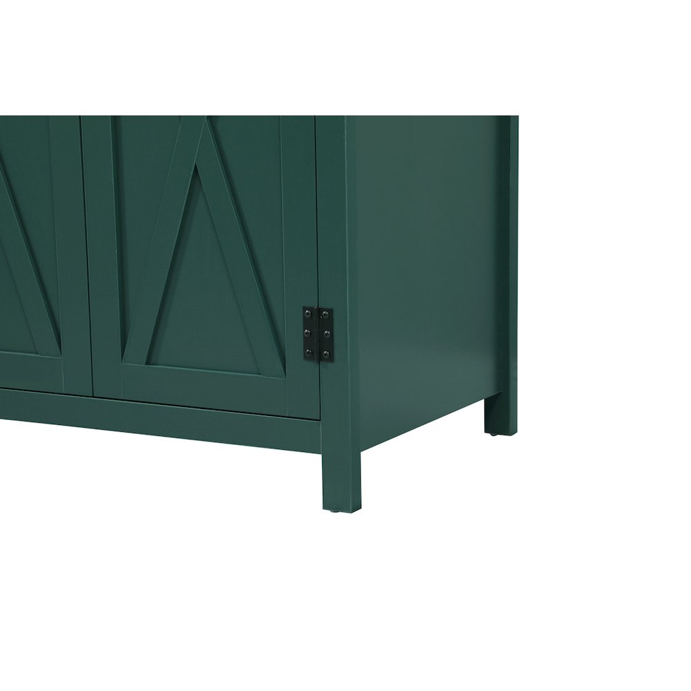 30 inch Single bathroom vanity in green