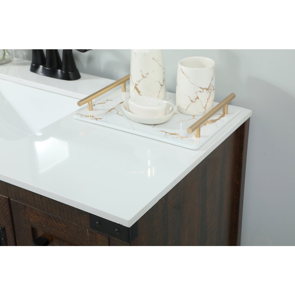 32 inch Single bathroom vanity in expresso