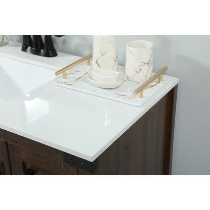 32 inch Single bathroom vanity in expresso